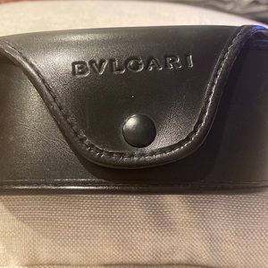 BVLGARI Bulgari sunglasses flap case black
